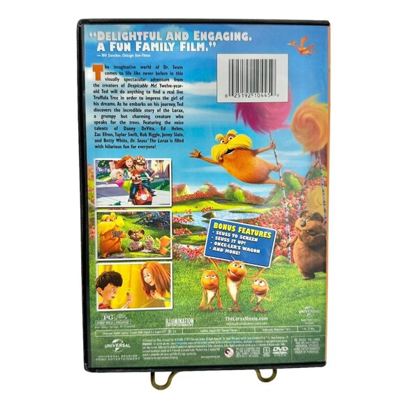 Dr. Seuss' the Lorax (DVD, 2012) Animated Family Kids - Picture 2 of 4